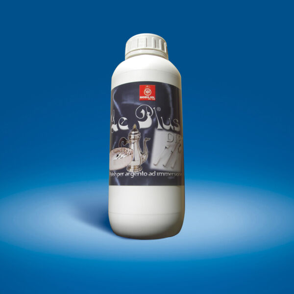 Mobiliol LE PLUS SILVER - Lucidatore per metalli e preziosi - Flacone da 1000ml