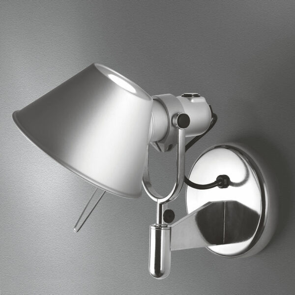 Faretto da Parete - ARTEMIDE ITALIA Serie TOLOMEO - Attacco E27 - Alluminio - IP20