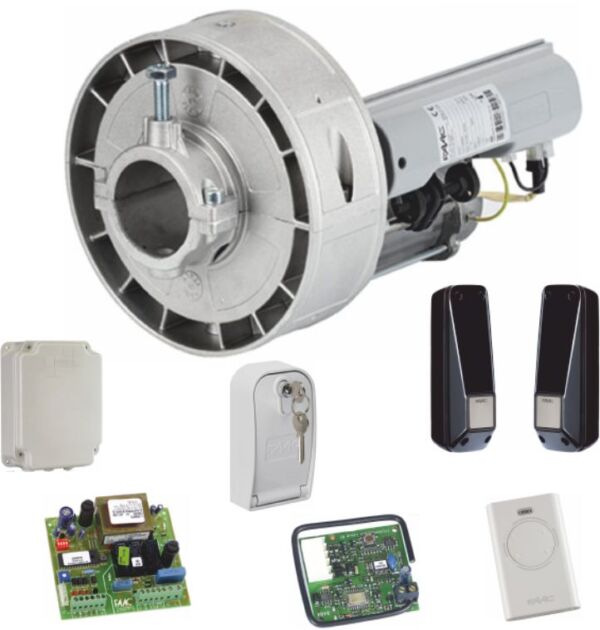 FAAC ROTOR KIT - Kit automazione serrande fino a 170 Kg con elettrofreno - immagine 2