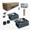 KEY AUTOMATION KUND3024EK - Kit automazione interata per cancelli a battente