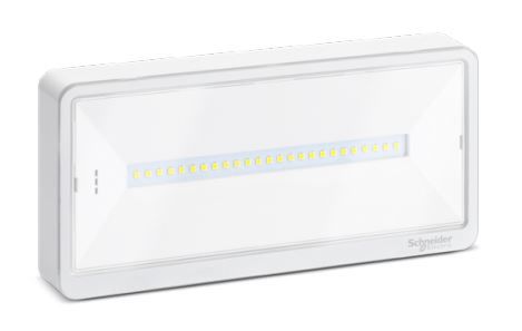 SCHNEIDER ELECTRIC Serie EXIWAY LIGHT - Lampada Emergenza LED 811W 70lm  - 1/1,5/2/3h - SE/SA - IP65