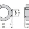 Toroide Chiuso - SCHNEIDER ELECTRIC Serie Vigirex - Ø 80mm - 160A - Tipo A - immagine 2