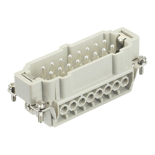 Inserto portacontatti per connettori industriali rettangolari SCA933.0162601 INSERTO MASCHIO 16 POLI
