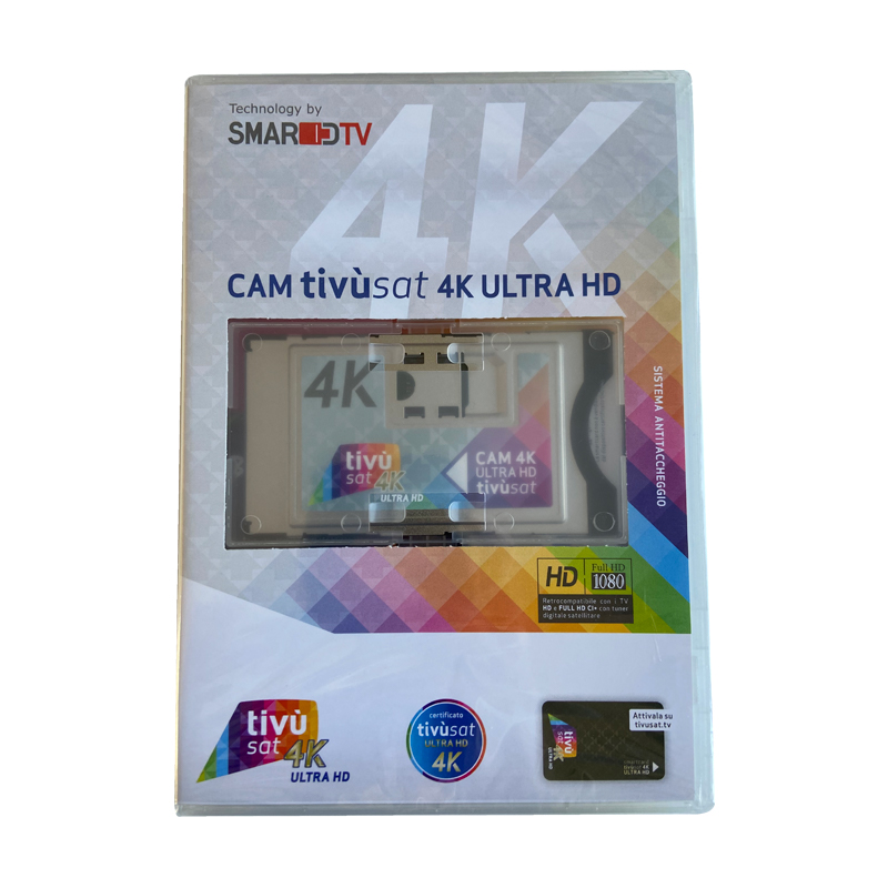 Ricevitore TV FTECAM-4KTVS CAM-4KTVS SMART CAM TV SAT 4K