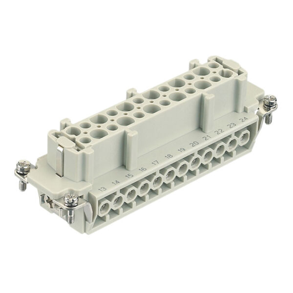 Inserto portacontatti per connettori industriali rettangolari SCA933.0242701 INSERTO FEMMINA 24 POLI