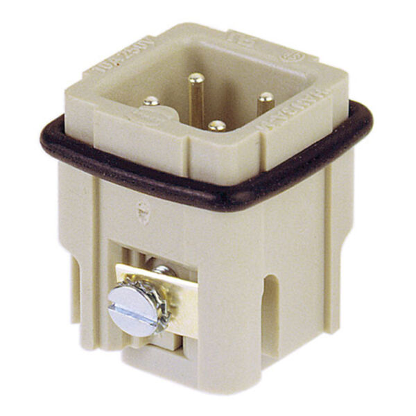 Inserto portacontatti per connettori industriali rettangolari SCA920.0032611 INSERTO MASCHIO 3 POLI