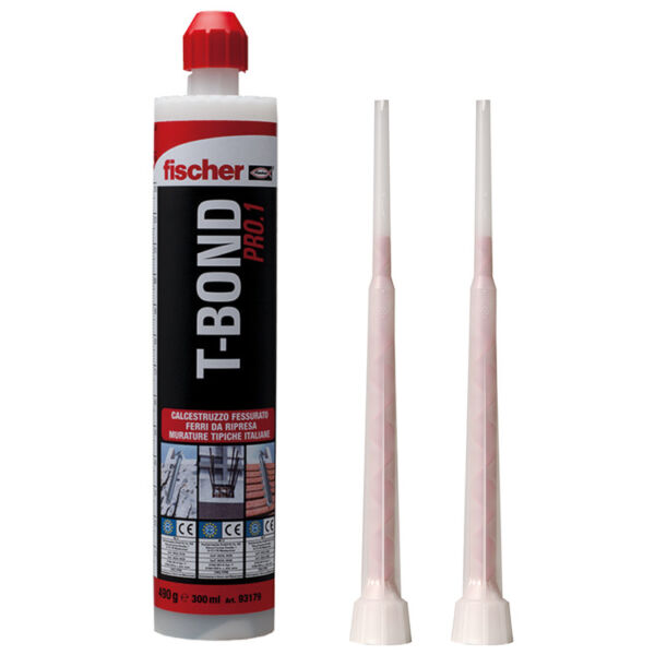 Colla FIS00093179 T-BOND PRO.1 CARTUCCIA CON 2 MISCELATORI