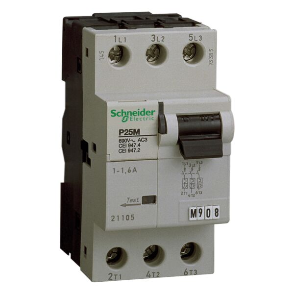 Salvamotore SNR21103 PROT. MOT. P25M 0.4-0.63 A