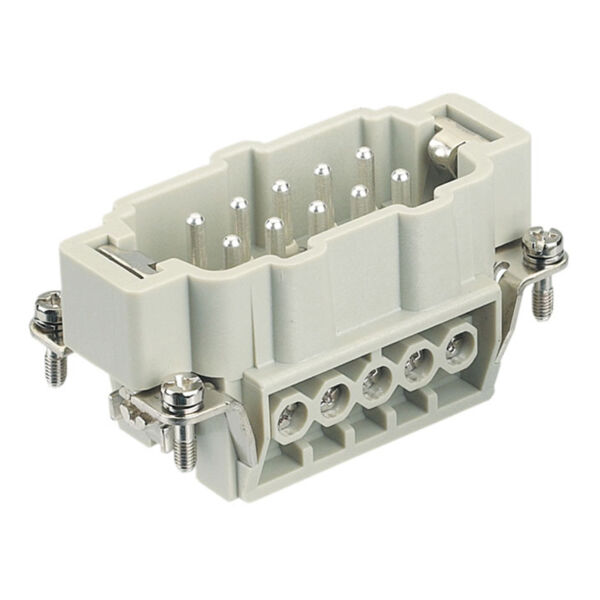 Inserto portacontatti per connettori industriali rettangolari SCA933.0102601 INSERTO MASCHIO 10 POLI