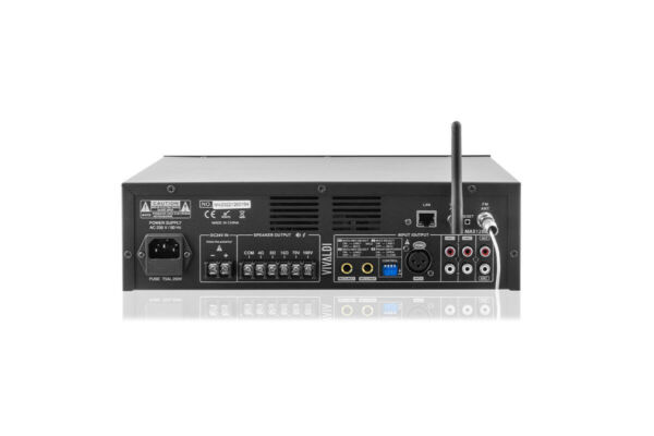 VIVALDI serie ULISSE - Amplificatore mixer con sorgenti integrate - 120W RMS 6 ingressi - immagine 2