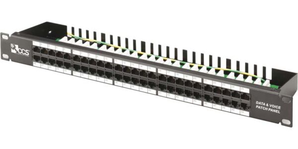 Patch panel rame intrecciato QBX2002029 PATCH PANEL CCS TELEFONICO 50RJ45 IDC110