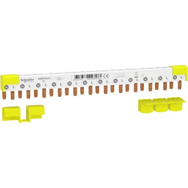 Pettine di connessione SNRA9XPC612 PETTINE IC40 1P+N 12 MODULI