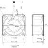 Ventola per apparecchiature FAD002701.00001 3115PS 23WB30 VENT A00 80X80X38MM - 230 - immagine 2