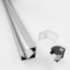 Accessori e ricambi per striscia / tubo luminoso NOBBARRA/STRIP/6/S PROF.ALL. ANGOLARE 45 2MT DIFF OPALE