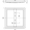 Plafoniera / Applique BBH93615 PLAF. 3 COLORI AL12-25-300-LED-3C - immagine 2