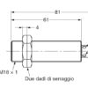 Sensore di prossimità induttivo OMRE2BM18LS08M1B1 PROXIMITY- SENSORE DI PROSSIMITA. LITE. - immagine 2