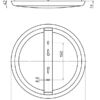 Plafoniera / Applique BBH93621 PLAF. 3 COLORI LED AL8-25-300-LED-3C - immagine 2