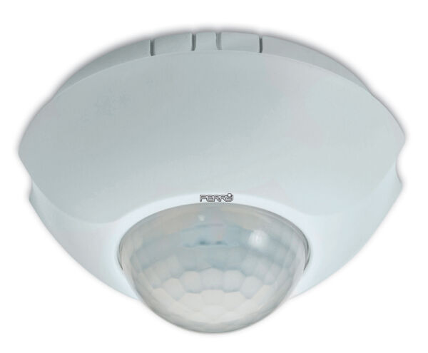 PERRY ELECTRIC Serie 1SP - Rilevatore di Movimento - Soffitto - 12m - IP20 - Bianco