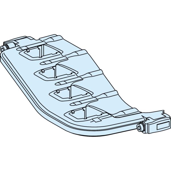 Accessori di completamento per armadi SNRLVS04651 SUPP.BARRE V LAT.LINERGY