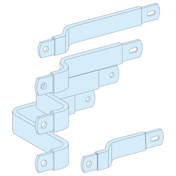 Accessori di completamento per armadi SNRLVS04454 COLLEGAMENTO NS630 H FISSO/DIR4P