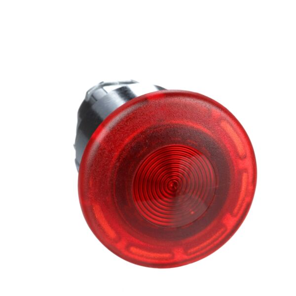 Elemento frontale per pulsante a fungo SNRZB4BW643 PULSANTE A FUNGO LUMINOSO ROSSO