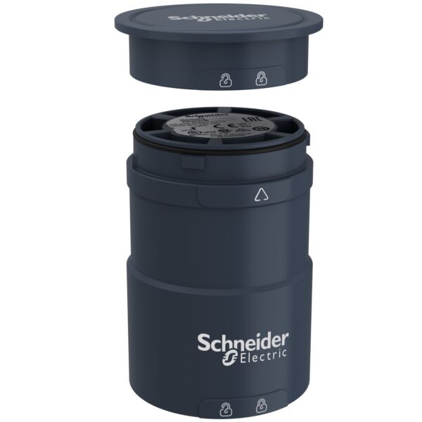 Colonna di segnalazione, elemento di connessione SNRXVUC21B CORPO NERO 24VAC/DC+COPERCHIO