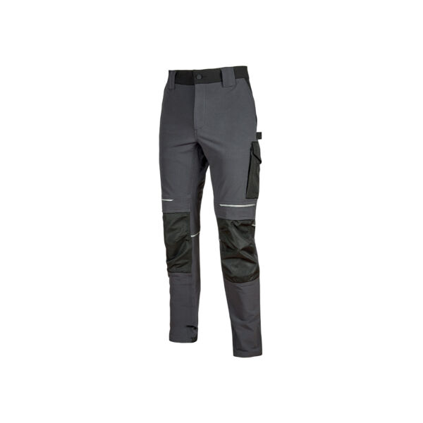 Pantaloni da lavoro UGUPE145AG-L ATOM ASPHALT GREY