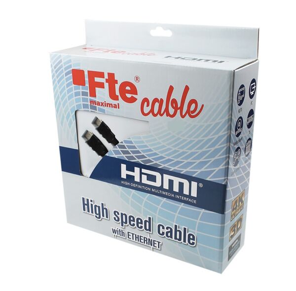 FTE MAXIMAL - Cavo HDMI 2.0 high speed - 15 metri