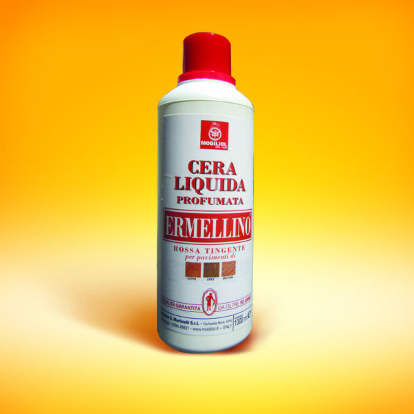 MOBILIOL ERMELLINO - Cera liquida rossa tingente - 1lt