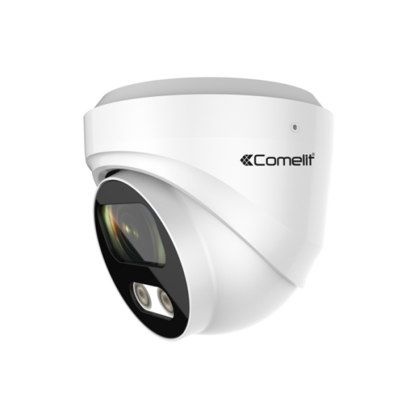 COMELIT Serie SMART - Telecamera AHD/TVI/CVI/CVBS - Dome - 5MP - Ottica 3,6mm - Portata 20m - IP67