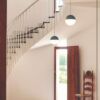 FLOS serie STRING LIGHT - Lampada Sphere head a sospensione a luce diffusa colore bianco - immagine 3